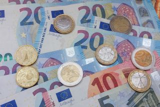 euros money